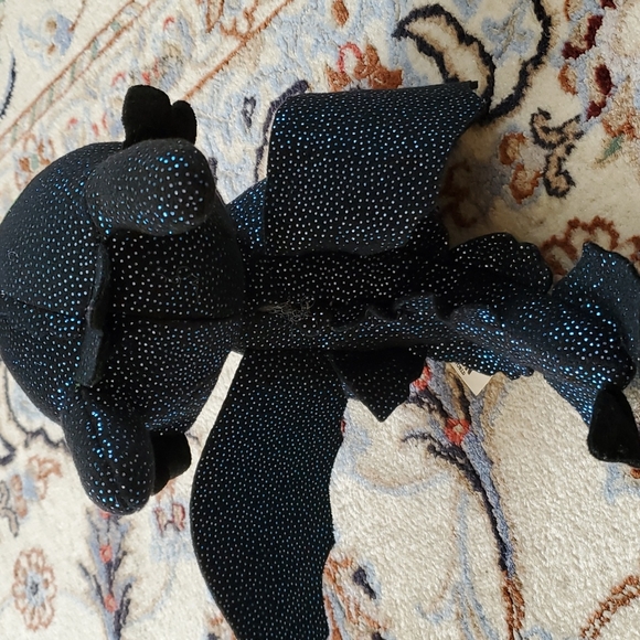 Dragon stuffed animal sparkling - Picture 2 of 4